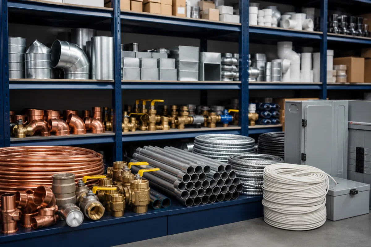 HVAC, Plumbing and Electrical Distributors wholesale supply and distribution guide